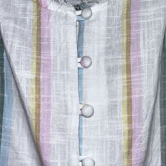 Billabong X The Salty Blonde Sunny Stripes Slip Dress - Picture 6 of 14